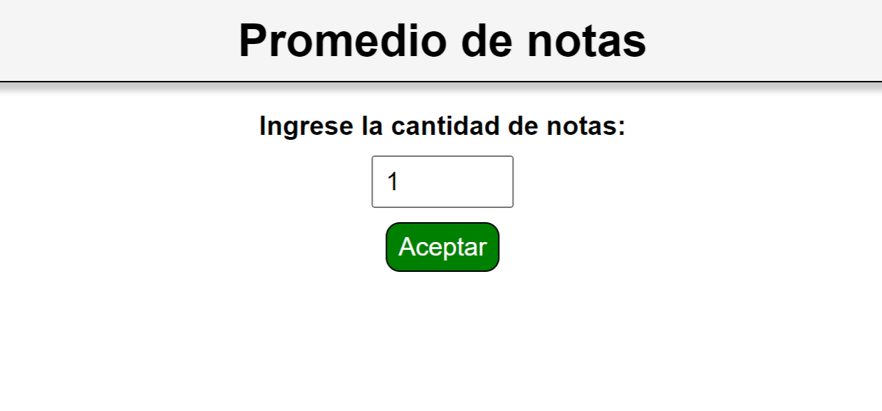 promedio de notas